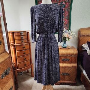 Vintage Floral Dress